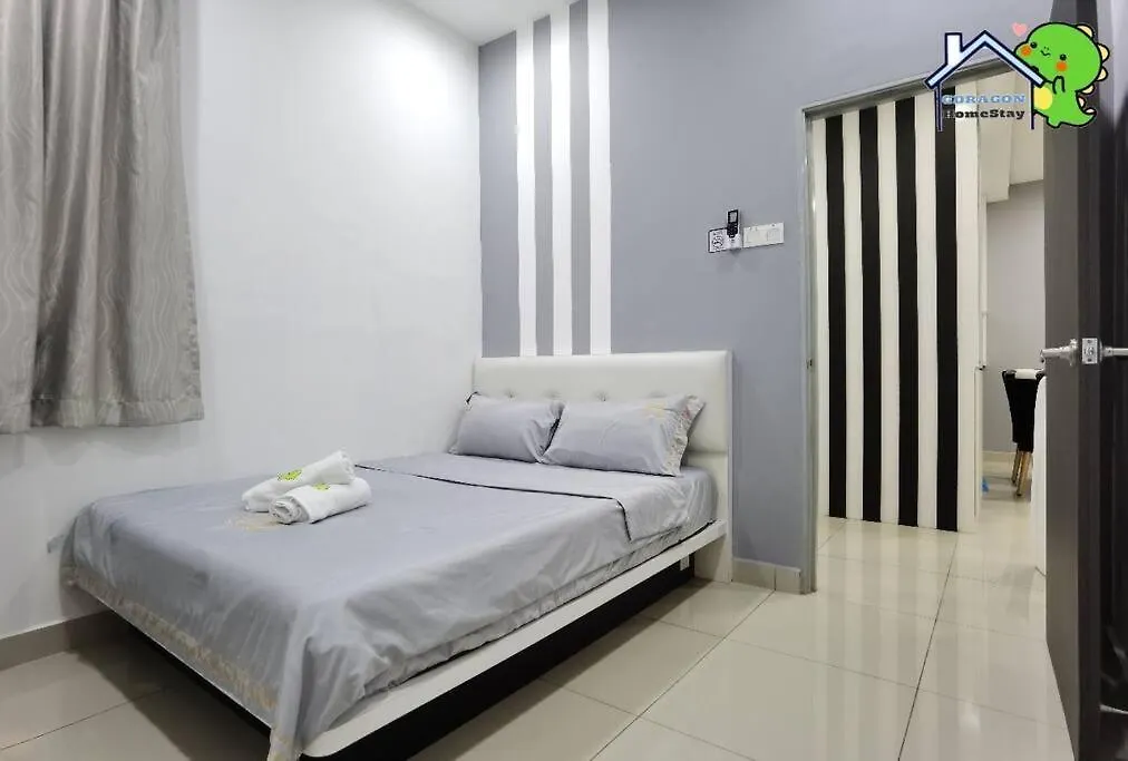 Apartment Palazio Spacious 3 Bedroom Balcony High Floor By Gdragon Homestay Johor Bahru
